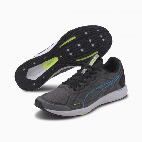 Puma Black SPEED 300 RACER 2 Men's Running Shoes