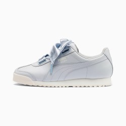 Puma White Roma Heart Metallic Women's Sneakers