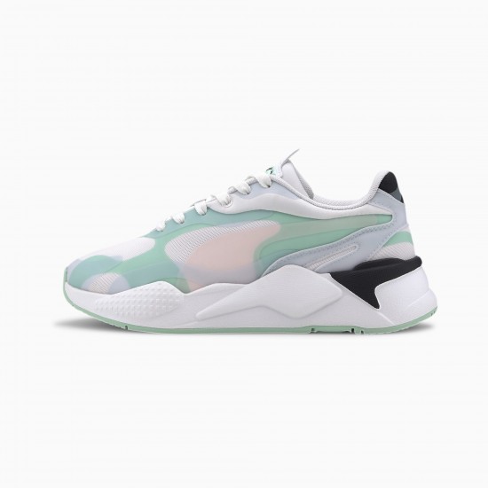 Puma White RS-X³ Plas_Tech Women's Sneakers