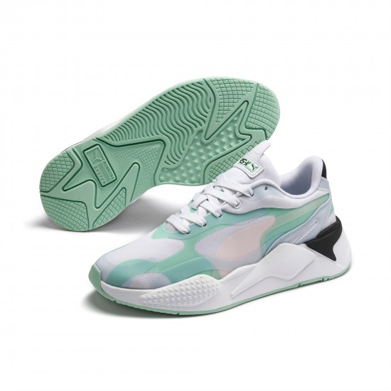 Puma White RS-X³ Plas_Tech Women's Sneakers