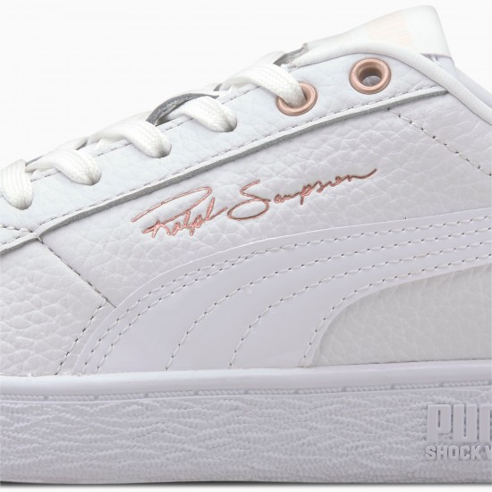 Puma White Ralph Sampson Lo Metal Women's Sneakers