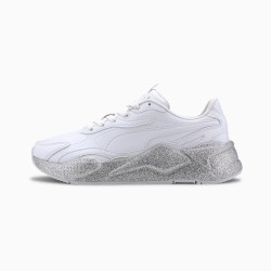 Puma White RS-X³ Glitz Women's Sneakers