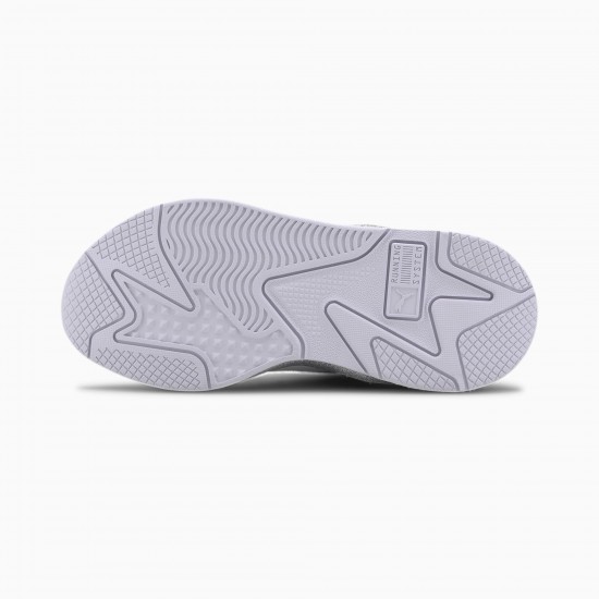 Puma White RS-X³ Glitz Women's Sneakers