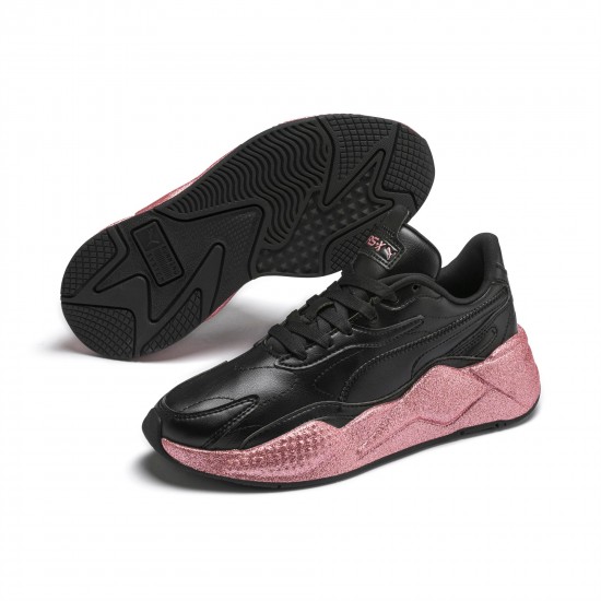 Puma Black RS-X³ Glitz Women's Sneakers