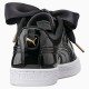 Puma Basket Heart Patent Women's Sneakers Black