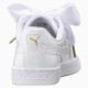 Puma Basket Heart Patent Women's Sneakers White