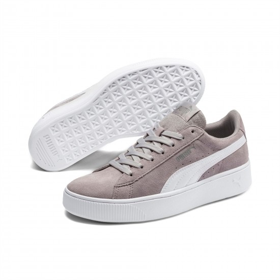 PUMA Vikky Stacked Suede Women’s Sneakers