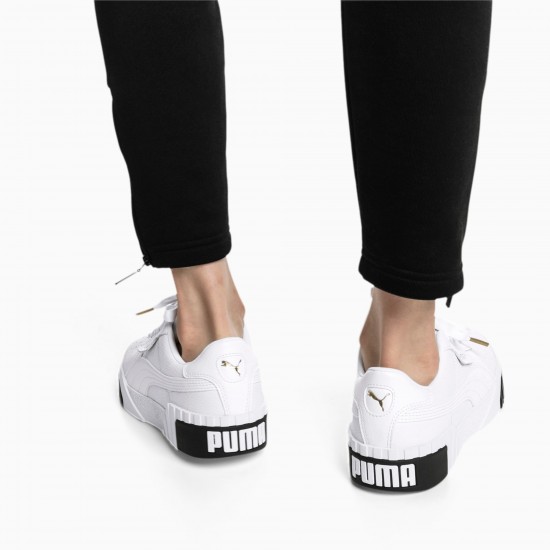 Puma Cali Women's Sneakers White and Black