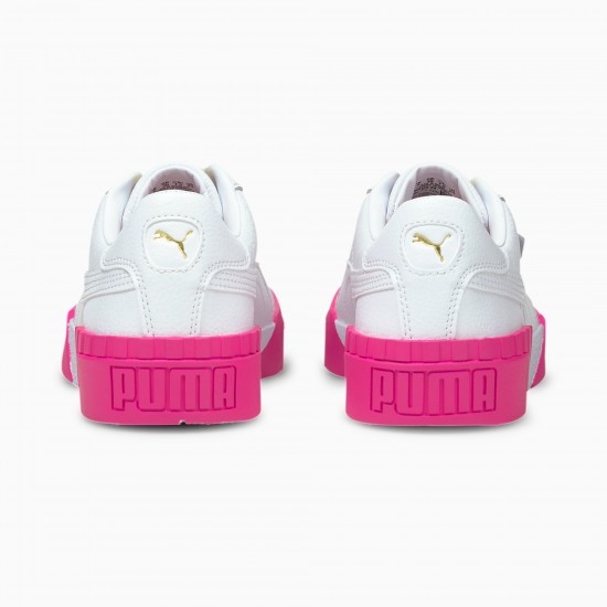 Puma Cali Women's Sneakers White and Pink