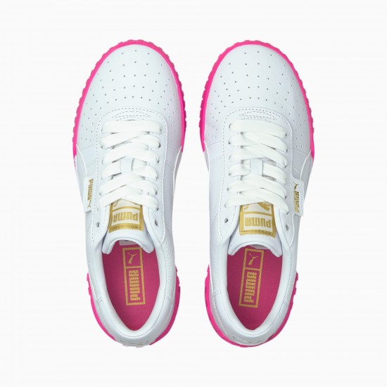 Puma Cali Women's Sneakers White and Pink