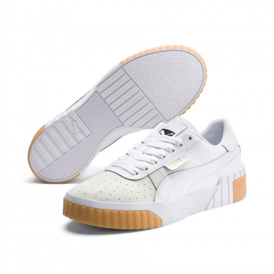 Puma White Cali Exotic Women’s Sneakers