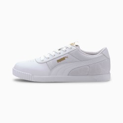 Puma White Carina Slim Veil Women's Sneakers