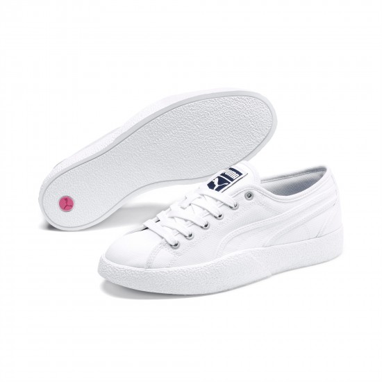 Puma White Love Canvas Women's Sneakers