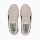 Puma White DEVA Suede Women's Sneakers