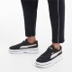 Puma Black DEVA Suede Women's Sneakers