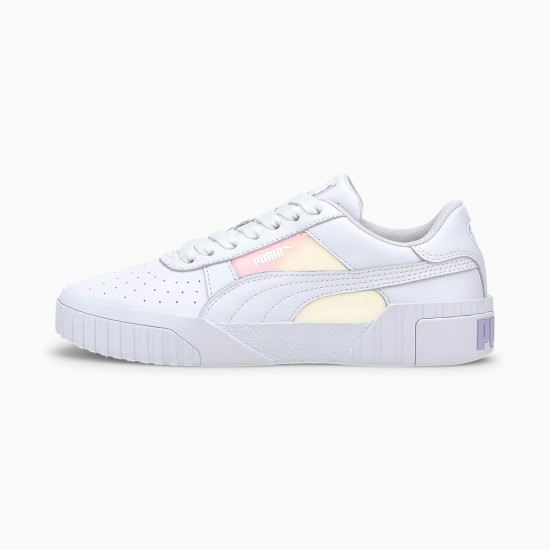 Puma White Cali Glow Women's Sneakers