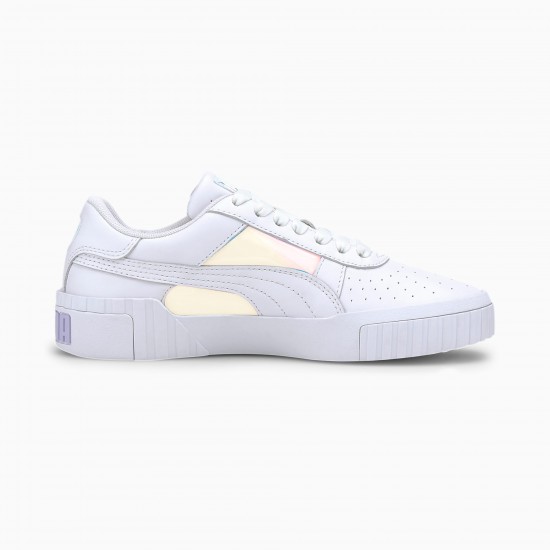 Puma White Cali Glow Women's Sneakers