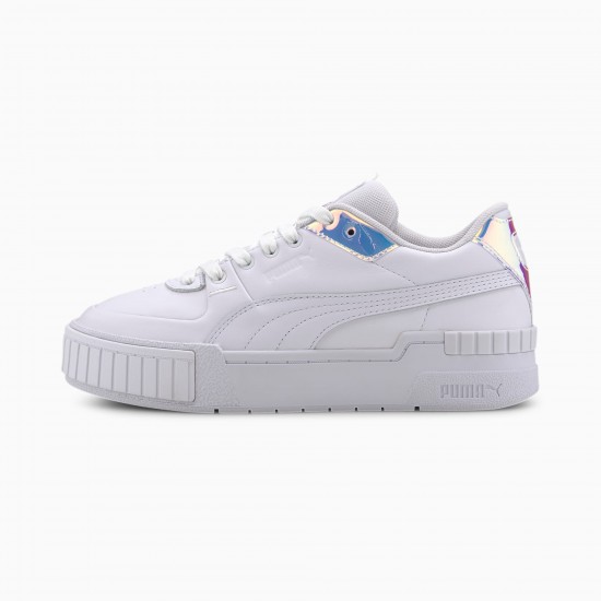 Puma White Cali Sport Glow Women's Sneakers