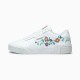 Puma White Cali Floral Women's Sneakers