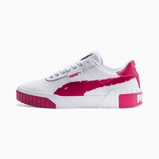 Puma Cali Brushed Women's Sneakers Red