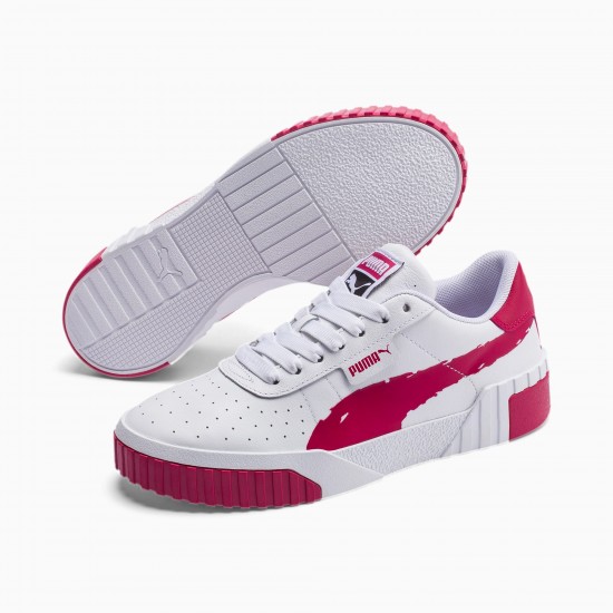 Puma Cali Brushed Women's Sneakers Red