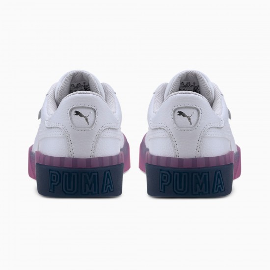 Puma White Cali Gradient Women's Sneakers