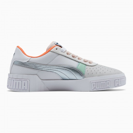 Puma White Cali Bold Clear Women's Sneakers