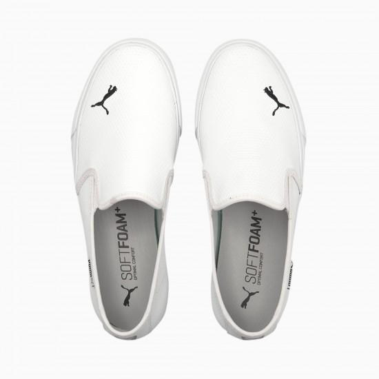 Puma Bari Cat Women's Slip On Shoes White