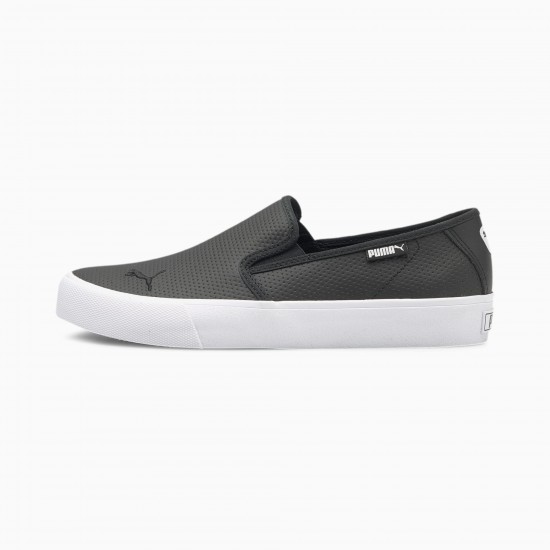 Puma Bari Cat Women's Slip On Shoes Black